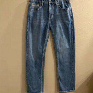 Rock & Roll Alpha Relaxed Fit Men’s 34x34 Traditional Tapered Boot Western Jeans